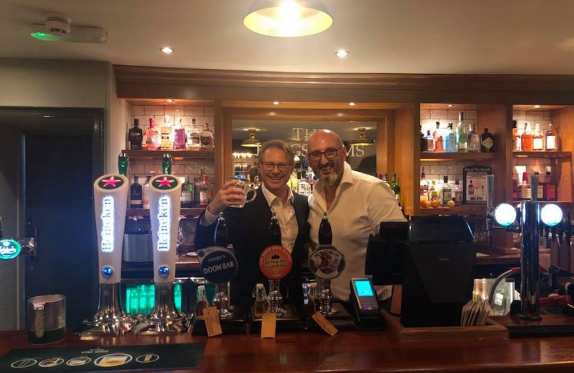 Kings Arms David Morris MP 