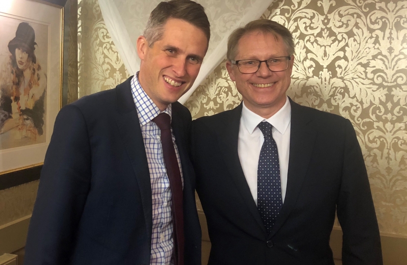 David Morris MP and Gavin Williamson MP 